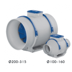 Kanalski plastični ventilator CASALS Kuvio 230V